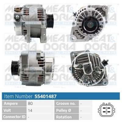 [55401487] Alternator