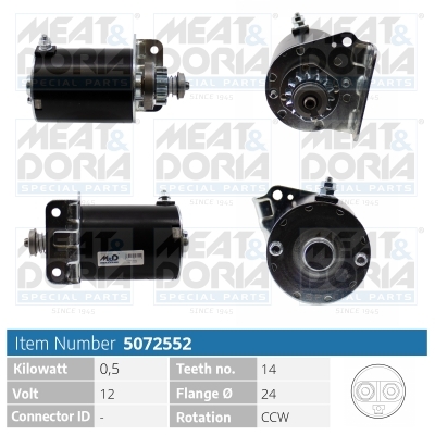 [5072552] Starter motor