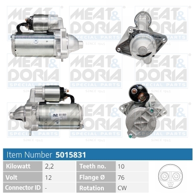 [5015831] Starter motor