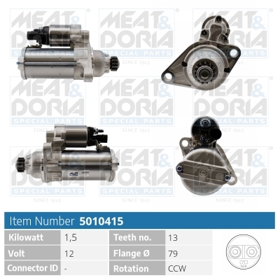 [5010415] Starter motor