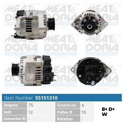 [55151310] Alternator