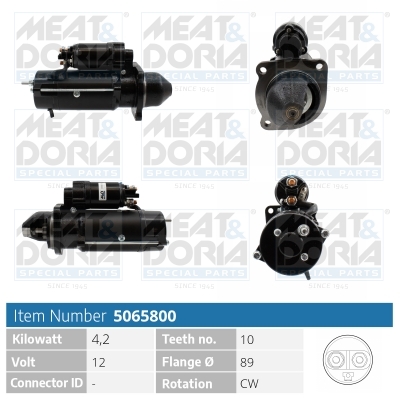 [5065800] Starter motor