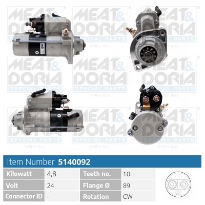 [5140092] Starter motor