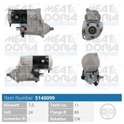 [5140099] Starter motor