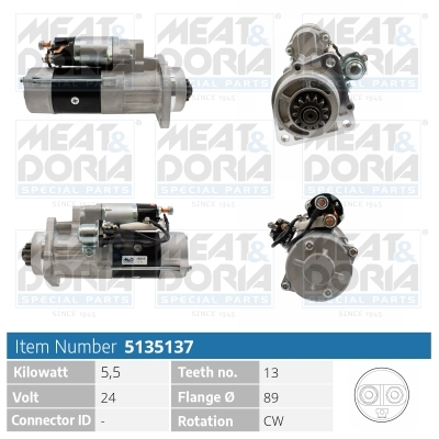 [5135137] Starter motor