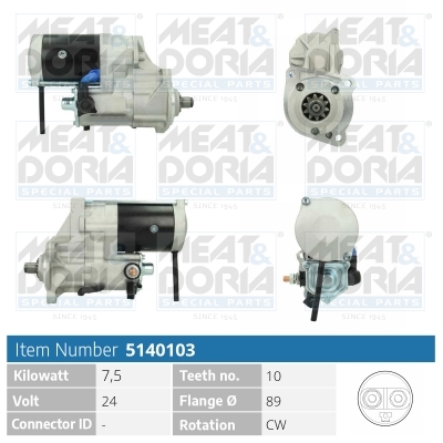 [5140103] Starter motor