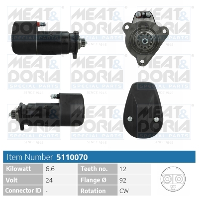 [5110070] Starter motor