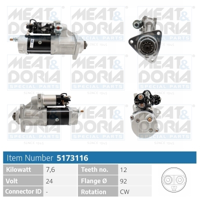 [5173116] Starter motor