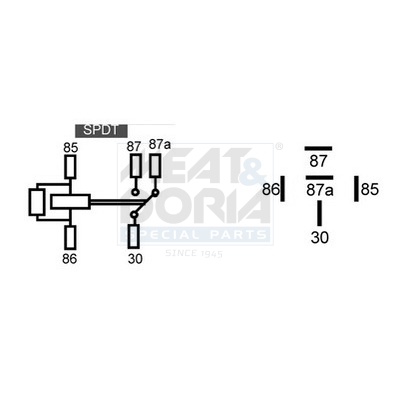 [73233329] RELE 12V-30/20A 1 S.C.