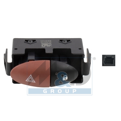 [236020] Hazard Warning Light Switch