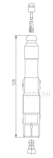 [BRM13229/1] KERZENSTECKER