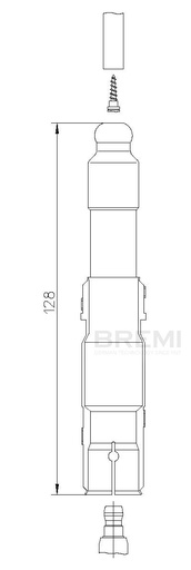 [BRM13247/1] KERZENSTECKER