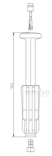 [BRM13303/2] KERZENSTECKER
