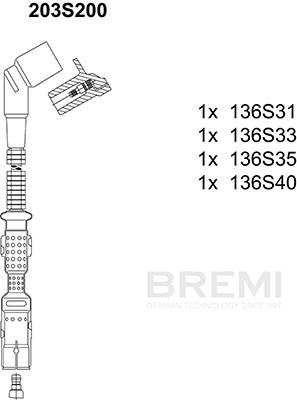 [BRM203S200] ZÜNDLEITUNGSSATZ