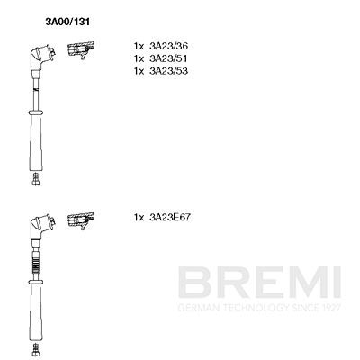 [B3A00/131] ZÜNDLEITUNGSSATZ