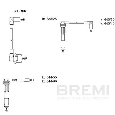 [BRM600/106] ZÜNDLEITUNGSSATZ