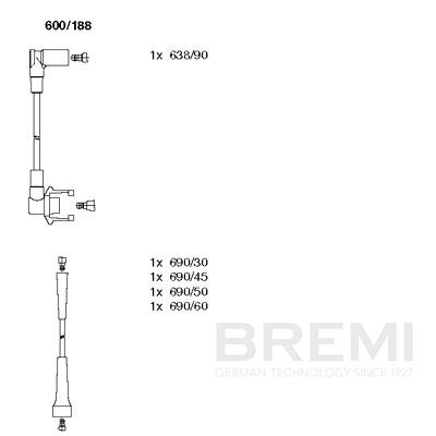 [BRM600/188] ZÜNDLEITUNGSSATZ