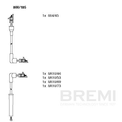 [BRM800/185] ZÜNDLEITUNGSSATZ