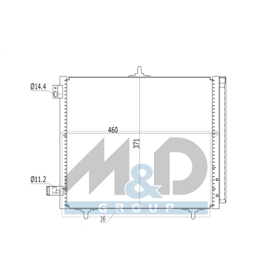 [991005] Kondensator, Klimaanlage