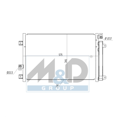 [991082] Condenseur, climatisation