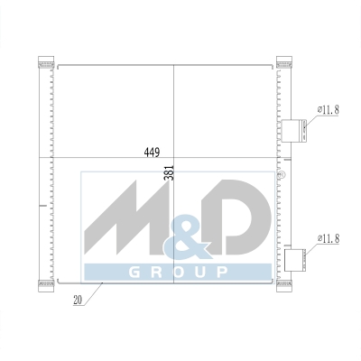 [991098] Kondensator, Klimaanlage