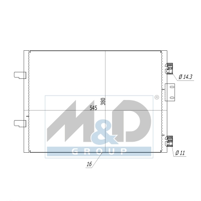 [991120] Condenseur, climatisation
