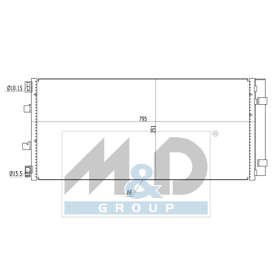 [991162] Kondensator, Klimaanlage