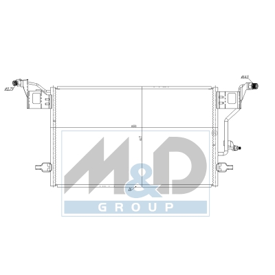 [991283] Kondensator, Klimaanlage