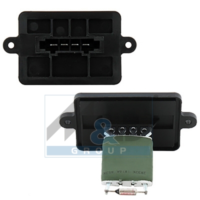 [667554] Resistor, interior blower