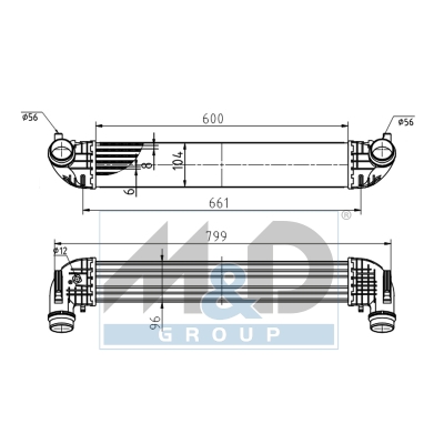 [995018] Intercooler, échangeur