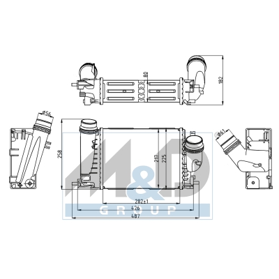 [995111] Ladeluftkühler