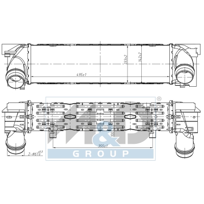 [995148] Charge Air Cooler
