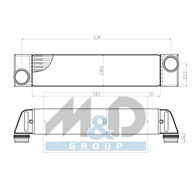 [995315] Intercooler, échangeur