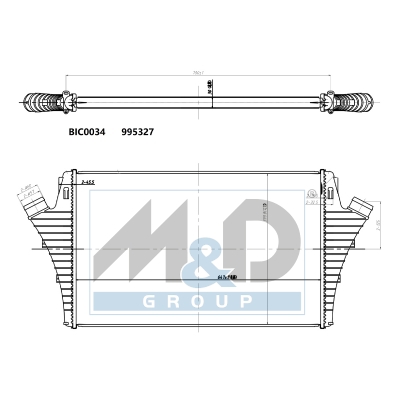 [995327] Intercooler, échangeur