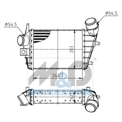 [995337] Intercooler, échangeur