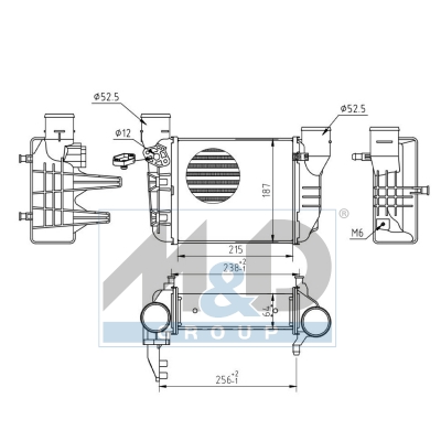 [995346] Intercooler, échangeur
