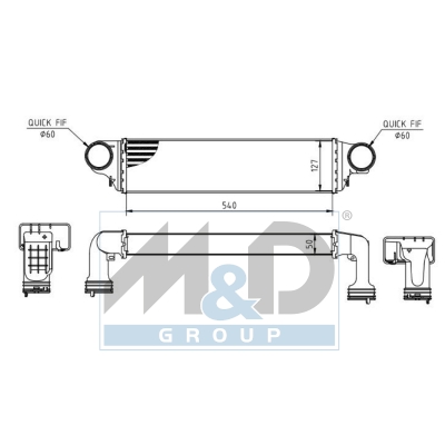 [995357] Intercooler, échangeur