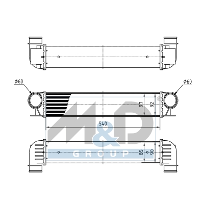 [995359] Intercooler, échangeur
