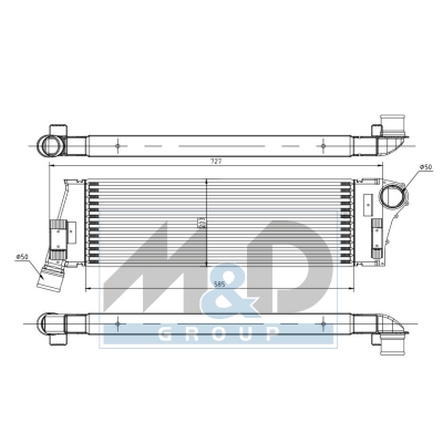 [995361] Intercooler, échangeur