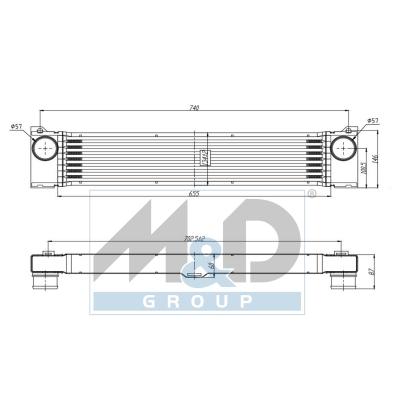 [995363] Intercooler, échangeur