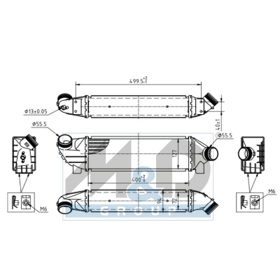 [995366] Intercooler, échangeur