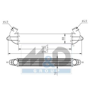 [995367] Intercooler, échangeur