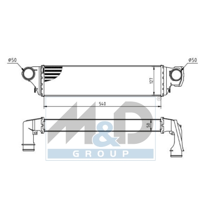 [995368] Intercooler, échangeur