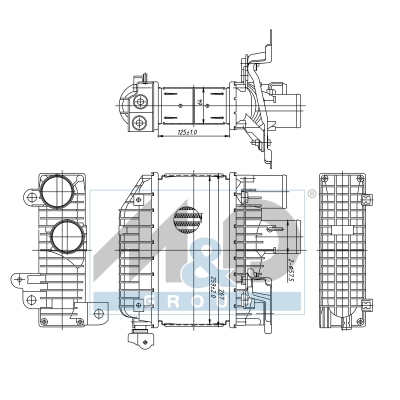 [995374] Intercooler, échangeur