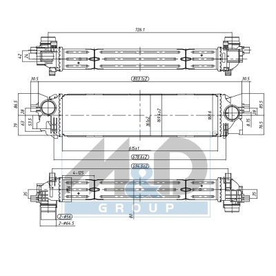 [995465] Charge Air Cooler