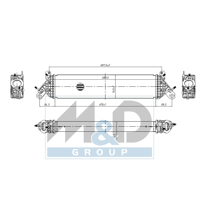 [995529] Charge Air Cooler