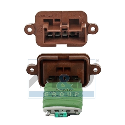 [667448] Resistor, interior blower