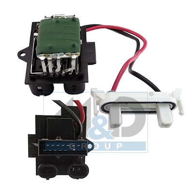 [667373] Resistor, interior blower