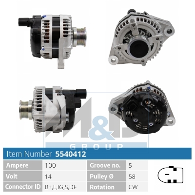[5540412] Alternator
