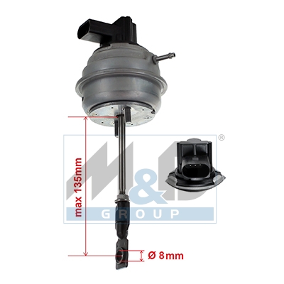 [64015] E-actuator for turbocharger